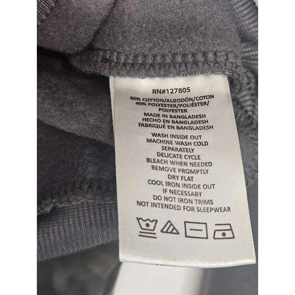 DKNY Girls Size 6 2Pc Outfit Sparkling Stone Logo Sweatshirt, Black Flared Pants